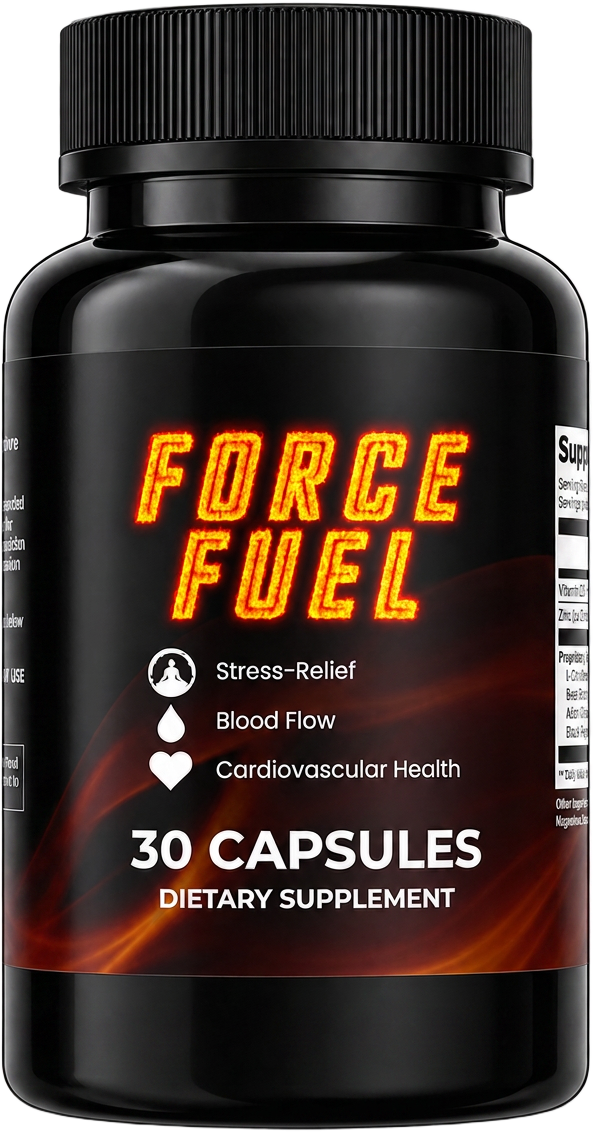 Force Fuel Original 1 Flasche – 30 Tage Vorrat Nahrungsergänzung für Männer
