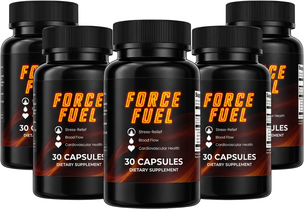 Force Fuel Original 6er-Paket – 180 Kapseln Nahrungsergänzung für Männer
